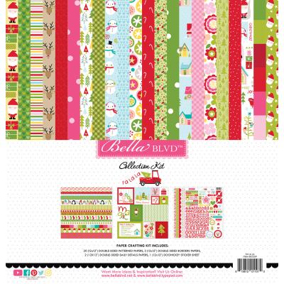 Bella BLVD Fa La La Designpapier - Collection Kit